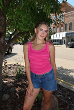 Load image into Gallery viewer, THE MAEVE TANK TOP-FUCHSIA