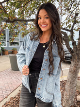 Load image into Gallery viewer, STATE OF STYLE DENIM JACKET