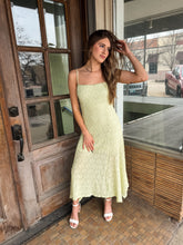 Load image into Gallery viewer, SUNSET SANGRIA DRESS-PISTACHIO