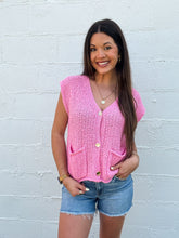 Load image into Gallery viewer, WARMER DAYS SWEATER VEST