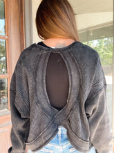 Load image into Gallery viewer, CRUSH OF THE SEASON TOP-BLACK