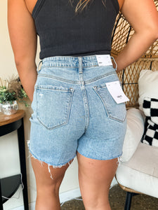 MABLE HIGH RISE MIDI SHORTS