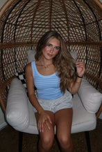 Load image into Gallery viewer, THE MAEVE TANK TOP-SERENE BLUE