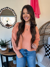 Load image into Gallery viewer, DAYBREAK SWEATER-CORAL
