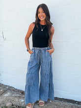 Load image into Gallery viewer, SOLSTICE CHAMBRAY PANTS