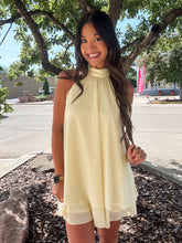 Load image into Gallery viewer, LITTLE LOVE HALTER DRESS