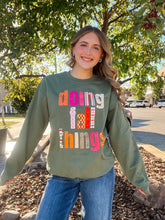 Load image into Gallery viewer, DOING FALL THINGS CREWNECK