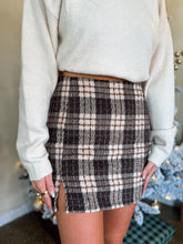 Load image into Gallery viewer, GATHER PLAID SKIRT