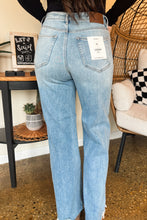 Load image into Gallery viewer, ASHER DAD JEANS-HIDDEN
