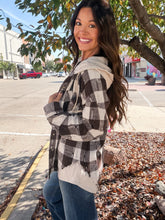 Load image into Gallery viewer, HAY RIDE HOODED FLANNEL