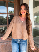 Load image into Gallery viewer, EFFORTLESS SWEATER-TAUPE