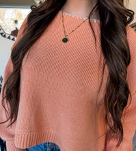Load image into Gallery viewer, DAYBREAK SWEATER-CORAL