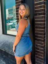 Load image into Gallery viewer, DAISY DUKES DENIM DRESS