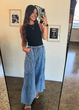 Load image into Gallery viewer, SOLSTICE CHAMBRAY PANTS