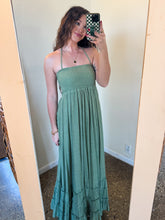 Load image into Gallery viewer, SEDONA DRESS-LIGHT OLIVE