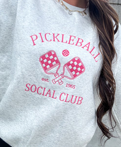 PICKLEBALL SOCIAL CLUB CREWNECK