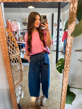 Load image into Gallery viewer, REECE WIDELEG PANTS-DENIM