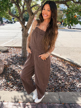 Load image into Gallery viewer, ALL MY LOVE BARREL OVERALLS