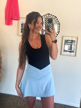 Load image into Gallery viewer, SCULPT ACTIVE SKORT-SKY BLUE