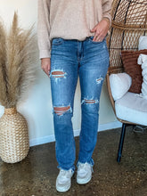 Load image into Gallery viewer, KENNEDY STRAIGHT LEG JEANS-JUDY BLUE