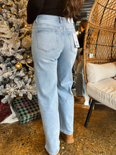 Load image into Gallery viewer, JENNA MID RISE LOOSE FIT STRAIGHT LEG-MICA DENIM