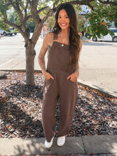 Load image into Gallery viewer, ALL MY LOVE BARREL OVERALLS