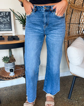 Load image into Gallery viewer, RUDY SUPER HIGH WAIST WIDE LEG JEANS-MICA DENIM