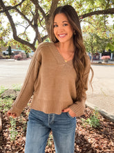 Load image into Gallery viewer, EFFORTLESS SWEATER-TAUPE