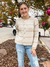 Load image into Gallery viewer, COLD FRONT CARDIGAN-TAUPE