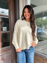 Load image into Gallery viewer, PLAY YOUR PART SWEATER-MELLOW YELLOW