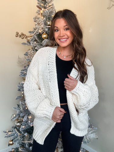 SNOWFALL CARDIGAN