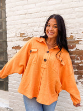 Load image into Gallery viewer, VICE VERSA PULLOVER-ORANGE