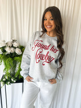 Load image into Gallery viewer, FOUND HER COWBOY SWEATSHIRT