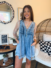 Load image into Gallery viewer, SUMMER CRUSH DENIM ROMPER