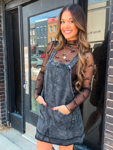 Load image into Gallery viewer, FALL IN LINE OVERALL DRESS