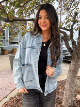 Load image into Gallery viewer, STATE OF STYLE DENIM JACKET