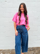 Load image into Gallery viewer, REECE WIDELEG PANTS-DENIM