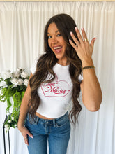 Load image into Gallery viewer, JUST MARRIED BABY TEE