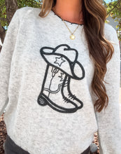 Load image into Gallery viewer, KNOCKIN' BOOTS SWEATER