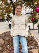 Load image into Gallery viewer, COLD FRONT CARDIGAN-TAUPE