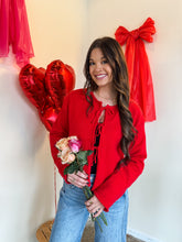 Load image into Gallery viewer, TIED IN LOVE SWEATER
