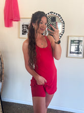 Load image into Gallery viewer, MOMENTUM ACTIVE DRESS-RED