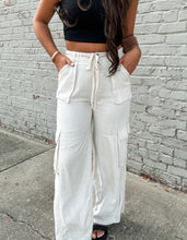 Load image into Gallery viewer, CLAIRE UTILITY WIDE LEG PANTS