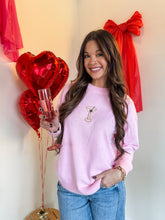 Load image into Gallery viewer, TINI TIME SWEATER-PINK