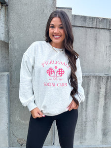 PICKLEBALL SOCIAL CLUB CREWNECK