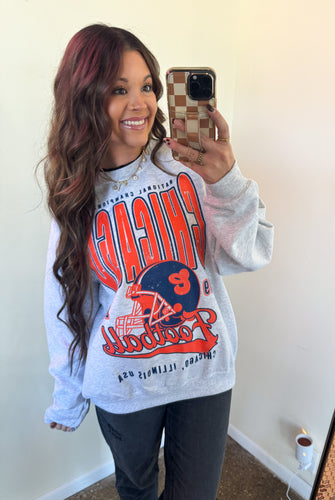 CHICAGO BEARS FOOTBALL CREWNECK