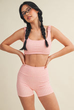 Load image into Gallery viewer, BACK AT IT BRA BIKER SHORT &amp; BRA SET
