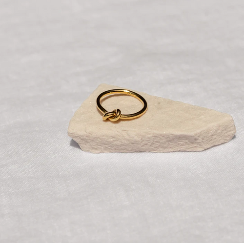 FOREVER KNOT RING-GOLD