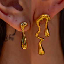 Load image into Gallery viewer, MIRAGE EARRINGS-GOLD