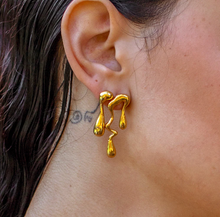 Load image into Gallery viewer, MIRAGE EARRINGS-GOLD